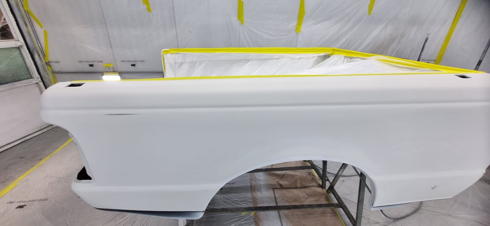 Peça preparada e pintada